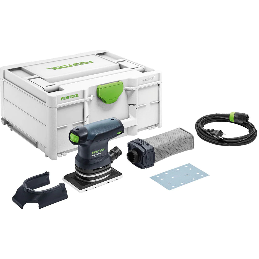 FESTOOL 576054 Finish Orbital Sander RTS 400 REQ-Plus