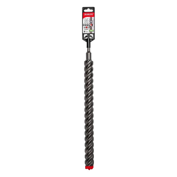 Diablo DMAPL4330 1-1/4" Rebar Demon™ SDS-Plus 4-Cutter Hammer Drill Bit