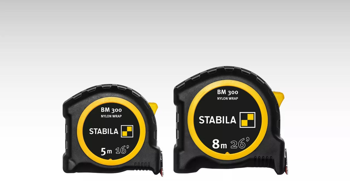 STABILA 30626 8M/26FT Pocket tape BM 300, cm/inch scale