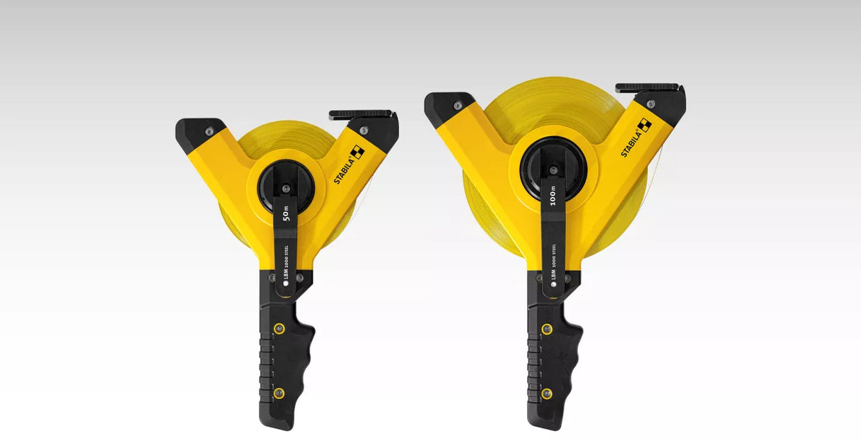 STABILA 30925 100M Open reel tape LBM 1000 STEEL, steel blade, metric scale