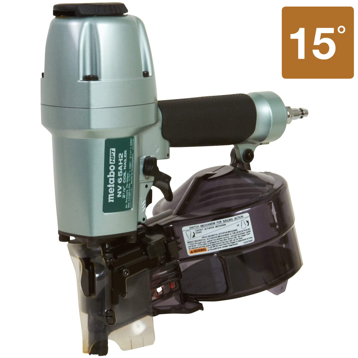 METABO NV65AH2 2-1/2 Inch Coil Siding Nailer