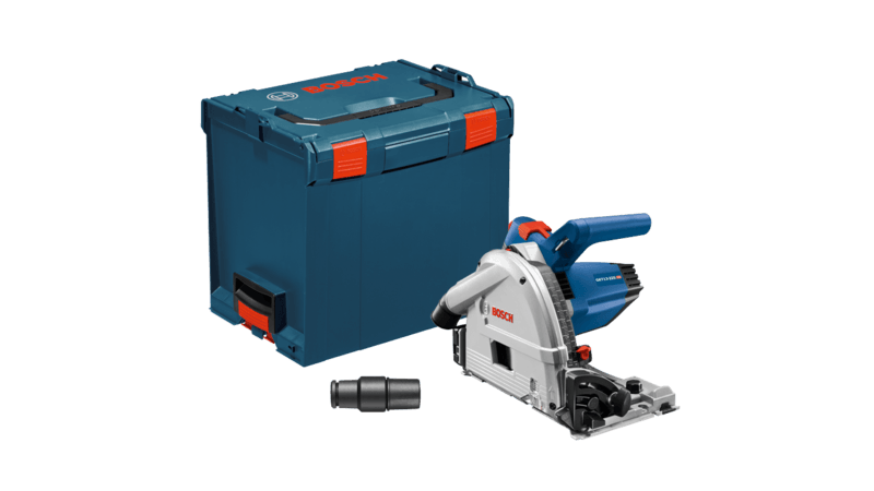 BOSCH GKT13-225L 6-1/2 In. Track Saw with Plunge Action and L-Boxx Carrying Case