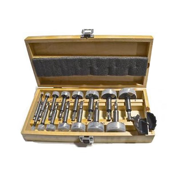 16-Piece Woodpecker Forstner Bit Set – WPF-SET-16