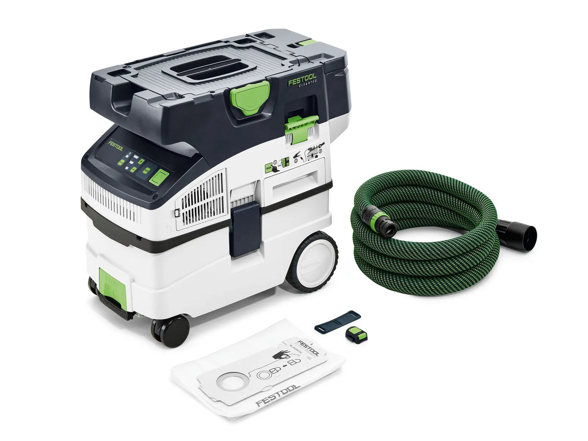 Cordless mobile dust extractor CLEANTEC CTC MIDI I HEPA-Basic