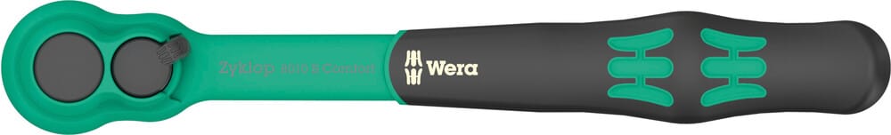 WERA 05005540001 8010 B Zyklop Comfort Ratchet, with reversing lever, with 3/8" drive, 3/8" x 230  mm