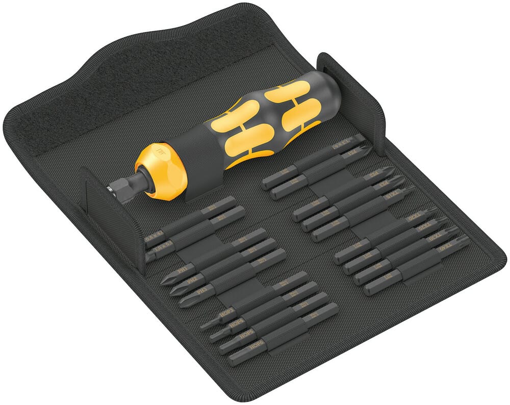 WERA 05018110001 Kraftform Kompakt 900 Set 1, 19 pieces