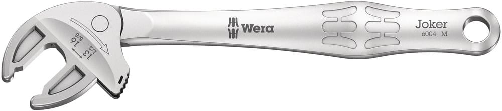 WERA 05020103001 6004 Joker M Self-setting spanner, 13-16 x 1/2-5/8" x 188 mm