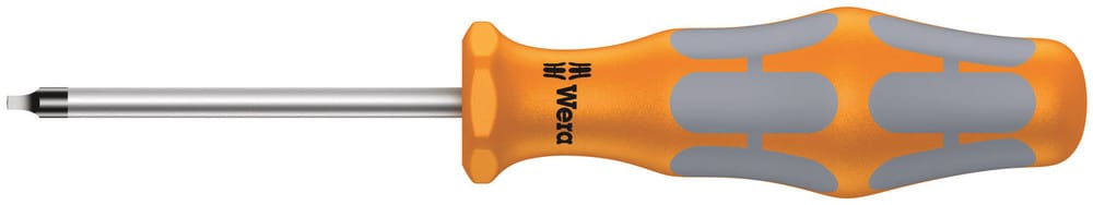 WERA 05117681001 368 Screwdriver for square socket head screws, # 0 x 60 mm