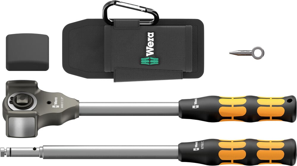 WERA 05133862001 8002 C Koloss All Inclusive Set with ½" drive, 5 pieces