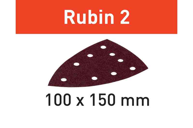 FESTOOL 577575 Sanding disc Rubin 2 STF DELTA/9 P120 RU2/50