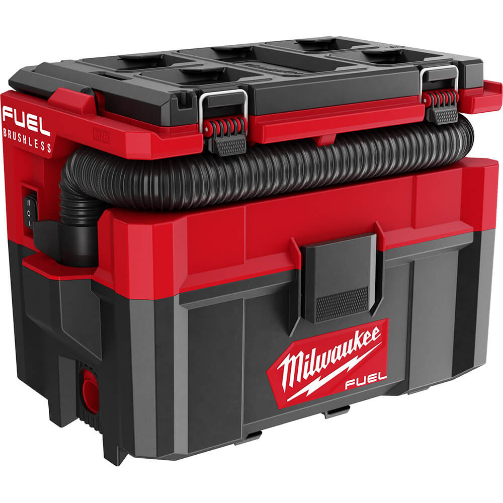 MILWAUKEE 0970-20 M18 FUEL™ PACKOUT™ 2.5 Gallon Wet/Dry Vacuum