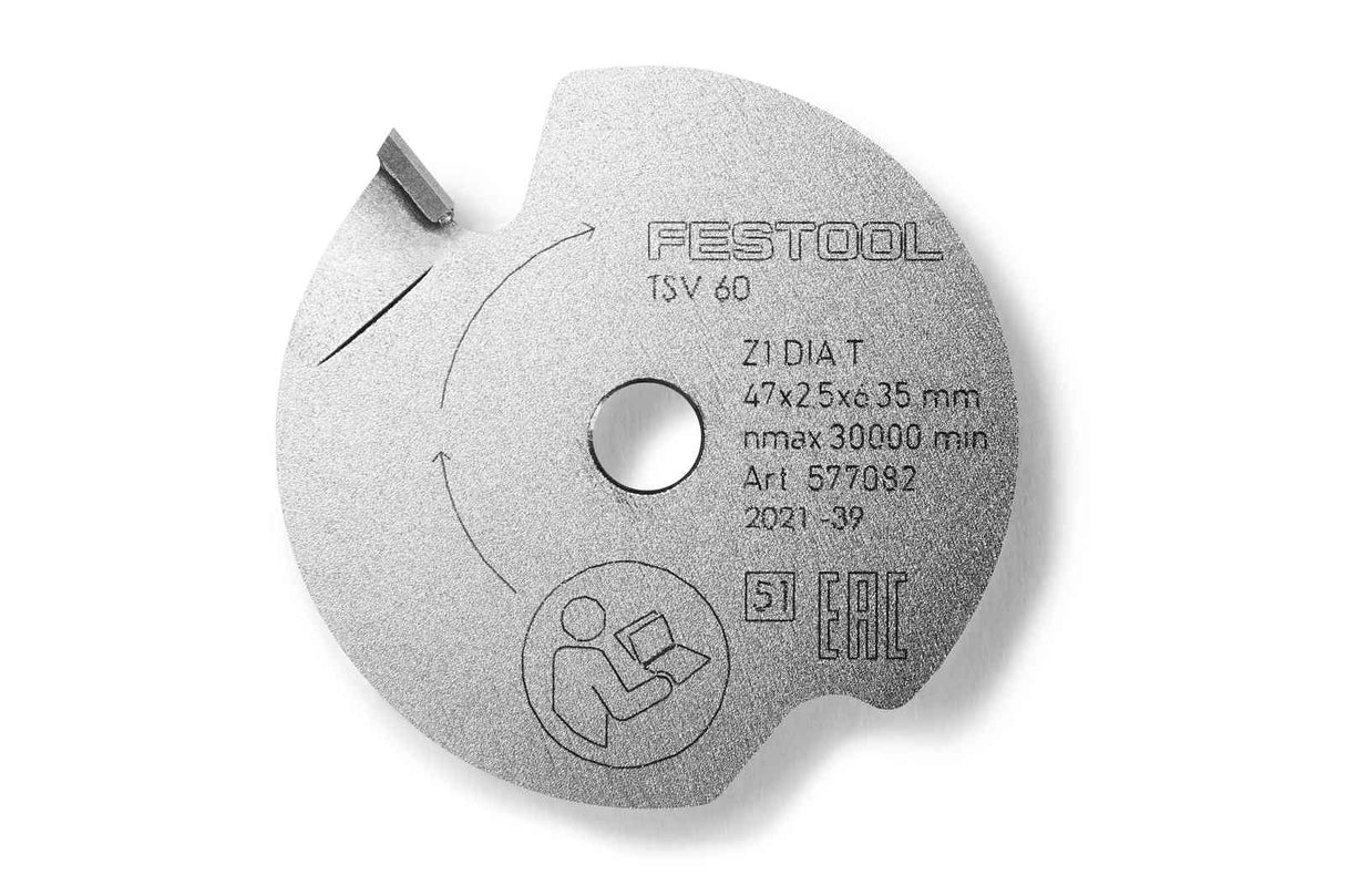 FESTOOL 577082  Scoring saw blade UNIVERSAL DIA 47x2,5x6,35 T1