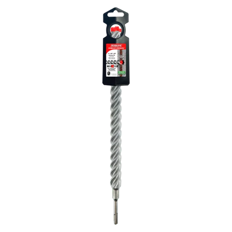 1" x 16" x 18" Rebar Demon™ SDS-Plus 4-Cutter Full Carbide Head Hammer Drill Bit