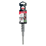 1" x 8" x 10" Rebar Demon™ SDS-Plus 4-Cutter Full Carbide Head Hammer Drill Bit