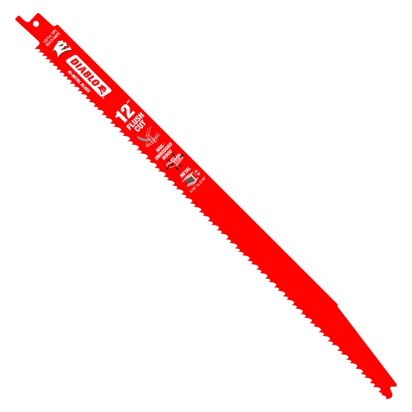 DIABLO DS1214AFCC 12" BI-METAL FLUSH CUT GENERAL PURPOSE