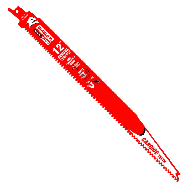 DIABLO DS1209CGP3 12" CARBIDE SAWZAL BLADE 3PK