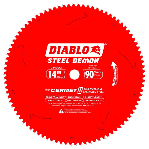 DIABLO D1490CF 14 X 90 STEEL DEMON