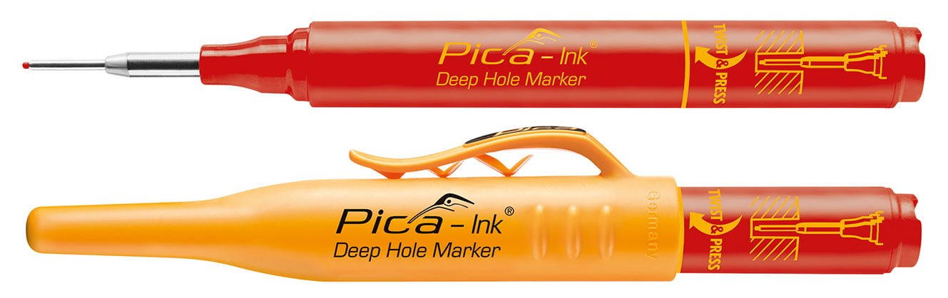 Pica 150/40 Pica INK deep-hole-marker red