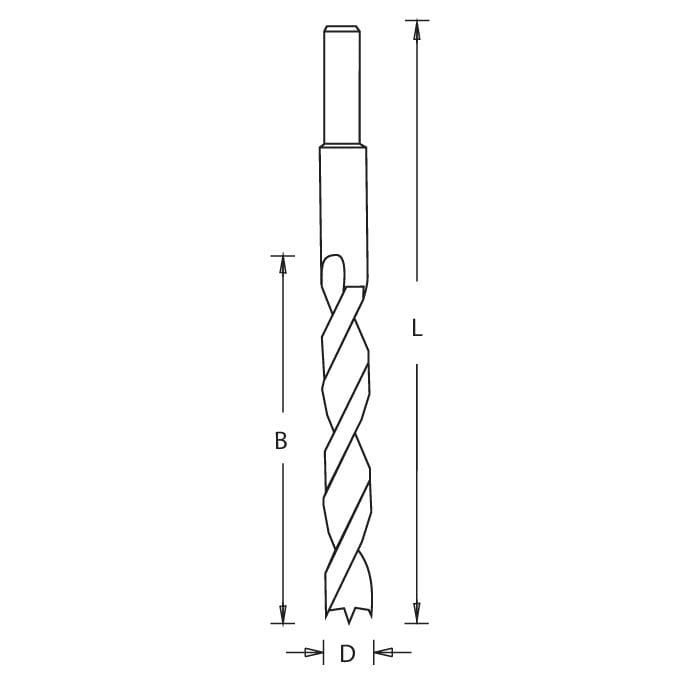 DIMAR LBD-SET-7M 7PC METRIC BAD POINT SET 4MM-12MM