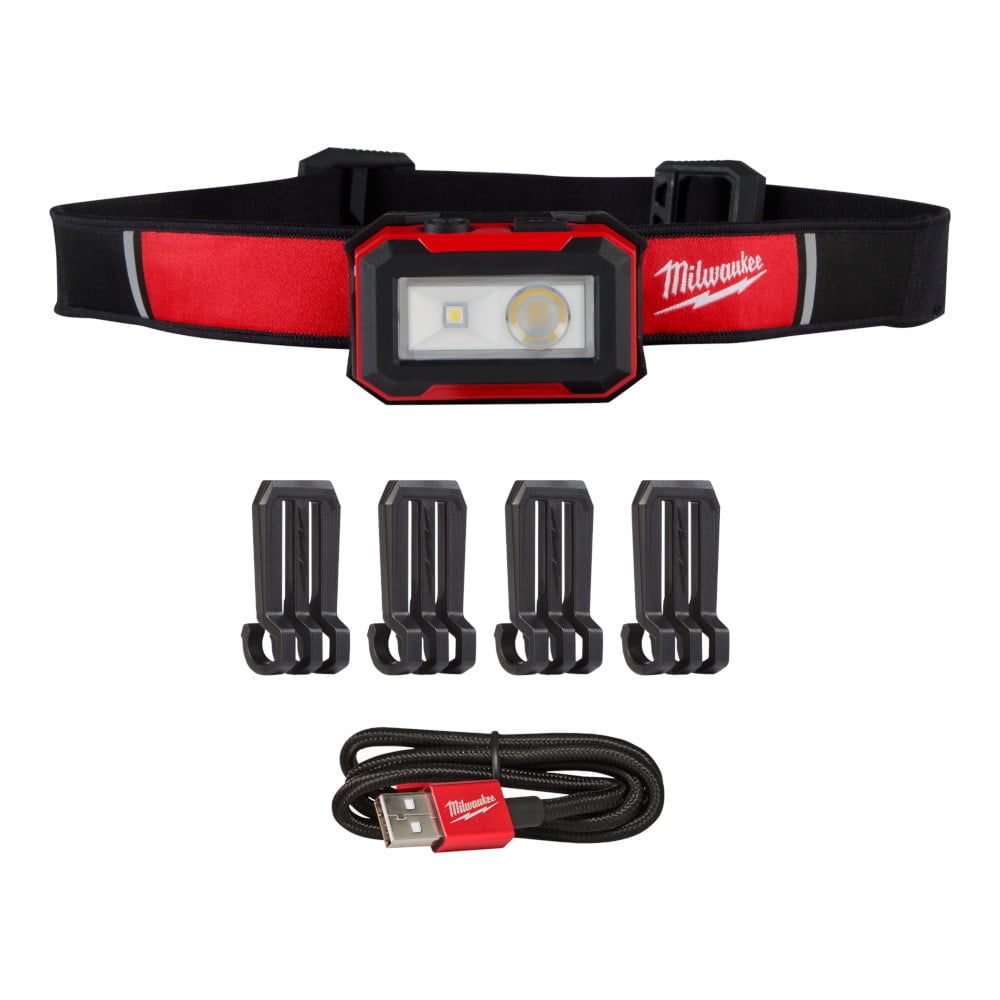 MILWAUKEE 2012R Rechargeable Magnetic Headlamp And Task Light