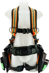 JUGGERNAUT TRU-VIS UTILITY HARNESS W/TOOL BAGS LARGE