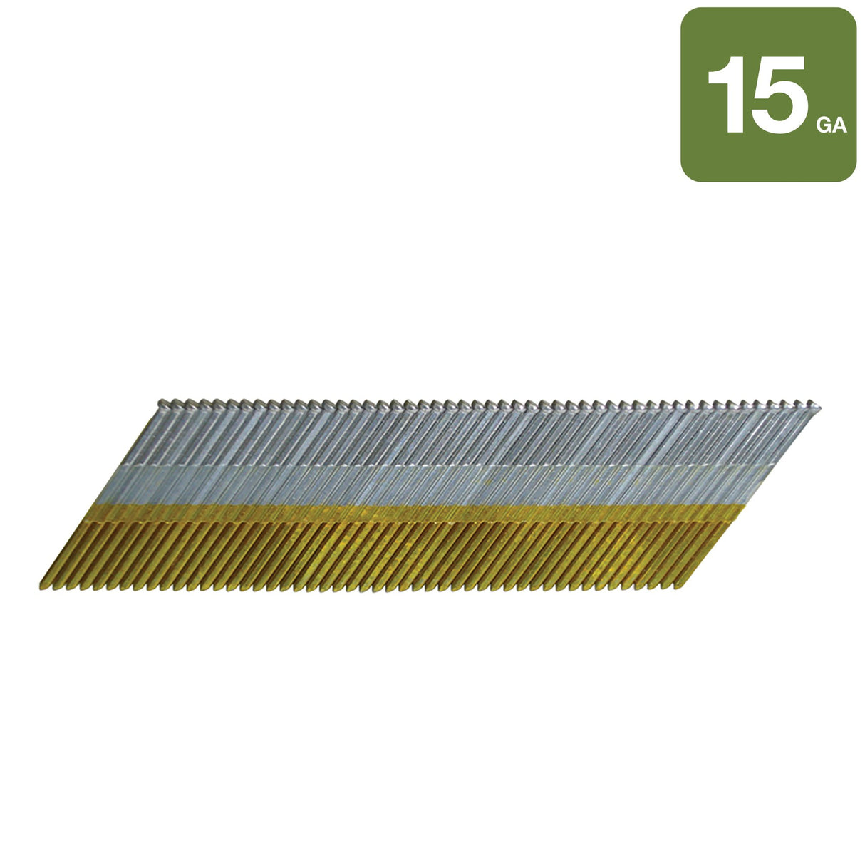 METABO 14318HPT 2-1/2 Inch 15 Gauge Galvanized Angled Finish Nails