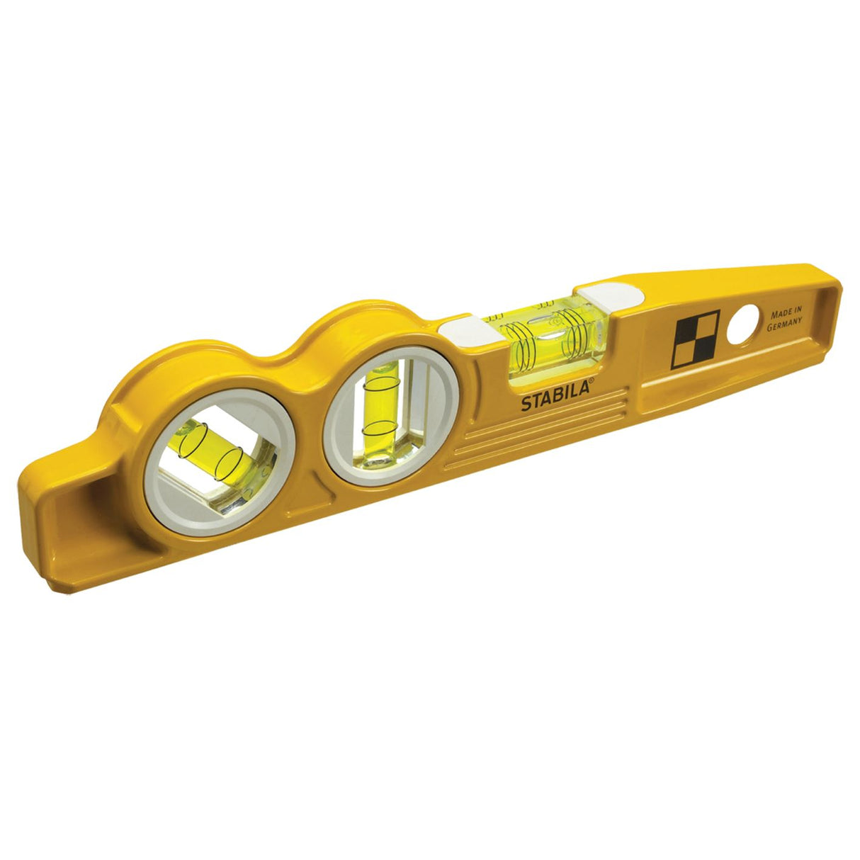 STABILA 25245 Type 81SMW45 Die Cast Three Vial Torpedo Level