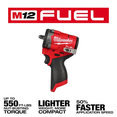 M12 FUEL Stubby 3/8" Impact Wrench