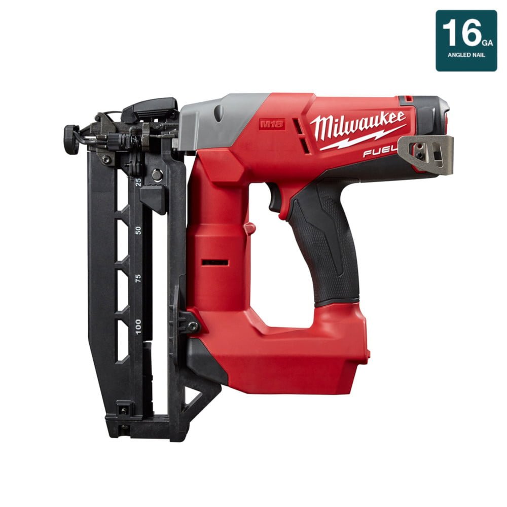 MILWAUKEE 2741-20 M18 FUEL™ 16ga Straight Finish Nailer (Tool Only)