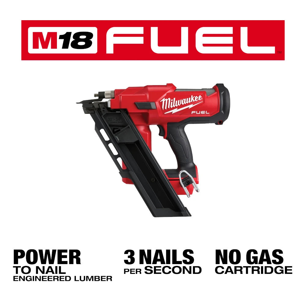 MILWAUKEE 2745-20 M18 FUEL™ 30 Degree Framing Nailer (Tool Only)