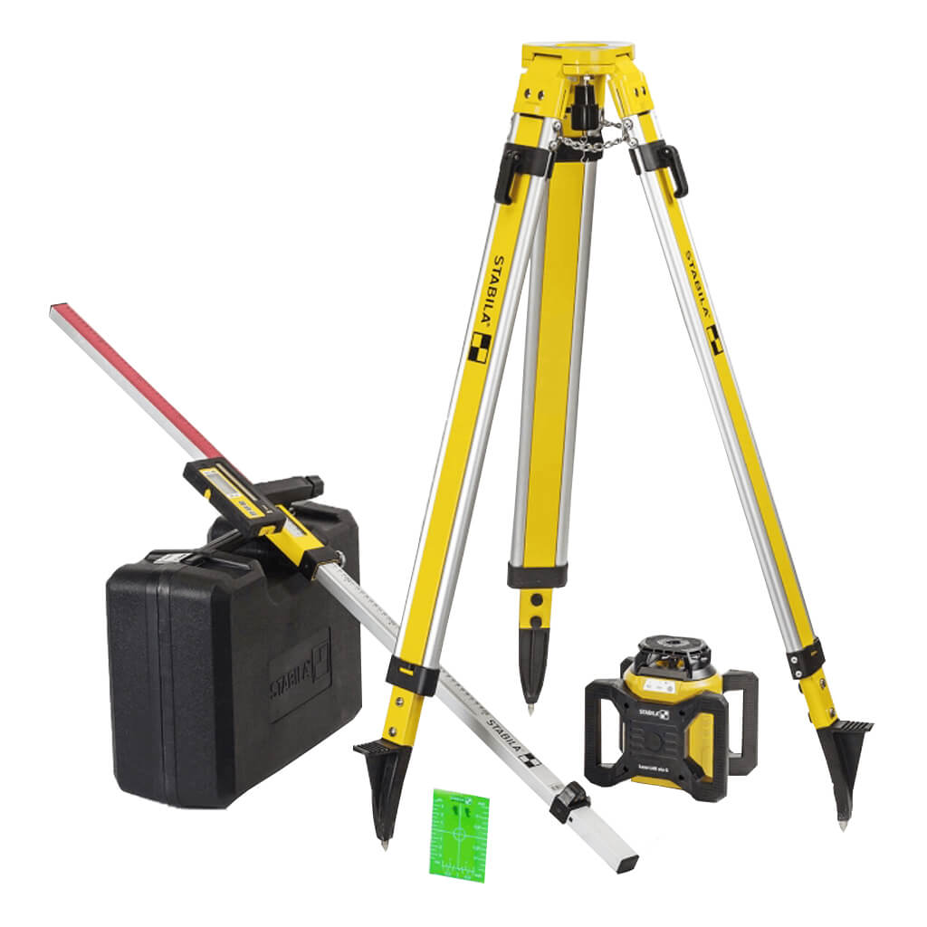 STABILA 04500 TR LAR 160 G ROTARY LASER SET