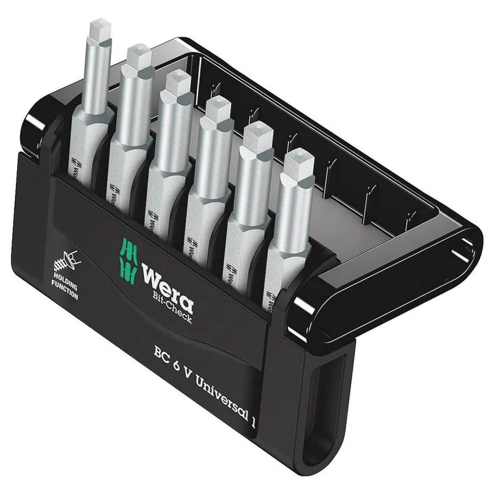 Bit-Check 6 V Universal 1 Square-Plus Bit Set