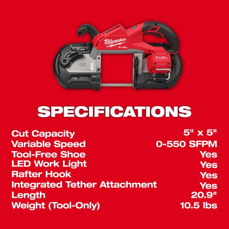M18 FUEL Deep Cut Band Saw