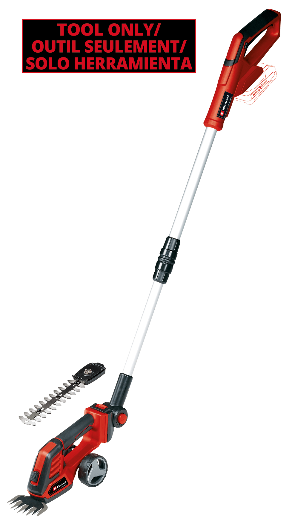 EINHELL 3410314 Cordless Grass and Bush Shear (Tool Only)