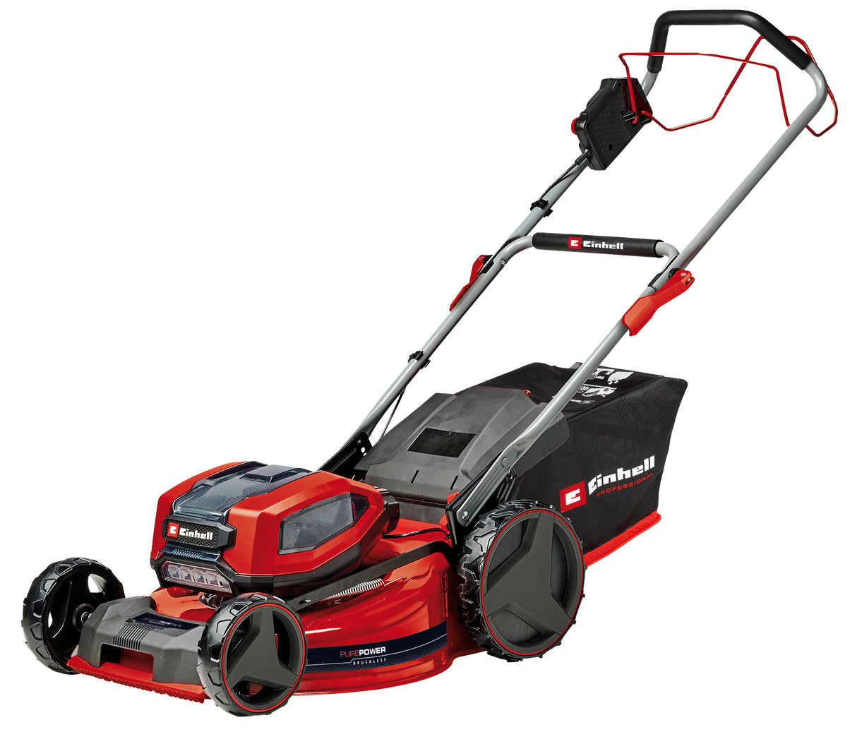 Einhell 3413322 36V 21” Cordless Self Propelled Lawn Mower Kit- BRUSHLESS (4 x 5.2 Ah bat. & 2 x chargers)