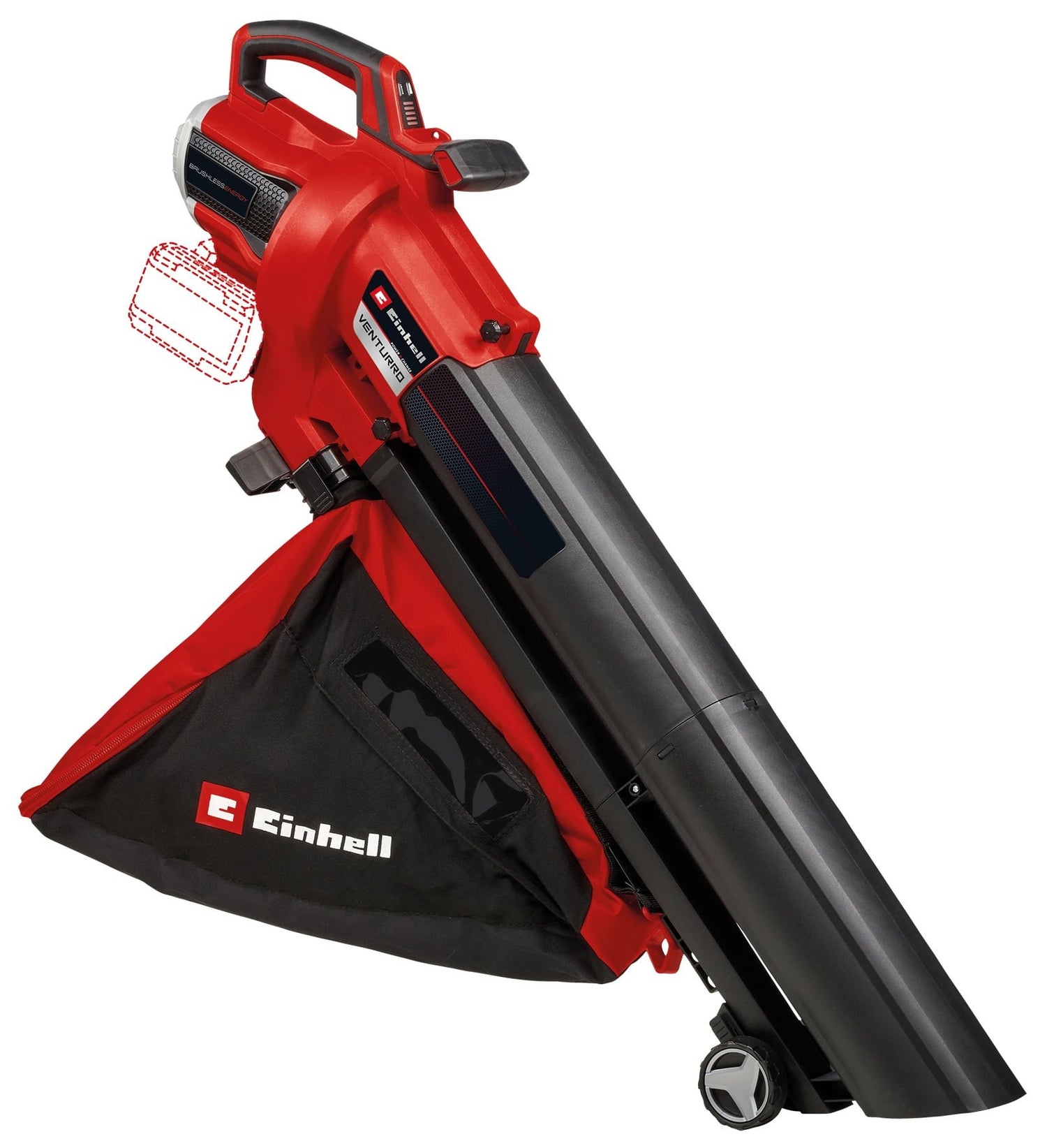 EINHELL 3433645 Cordless Leaf Blower/Vacuum (Tool Only)
