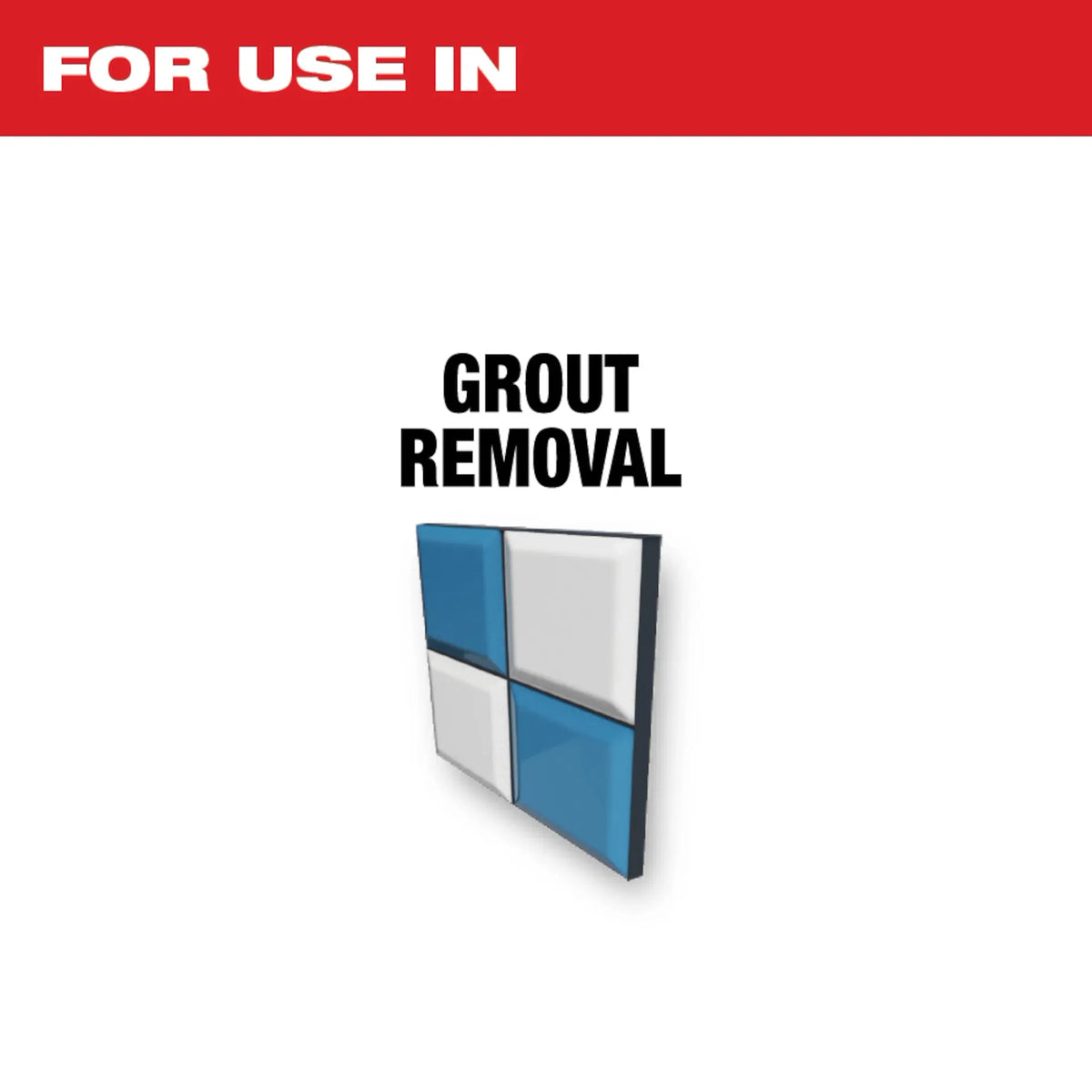 DIAMOND MAX™ Diamond Grit Grout Removal Multi-Tool Plunge Blade