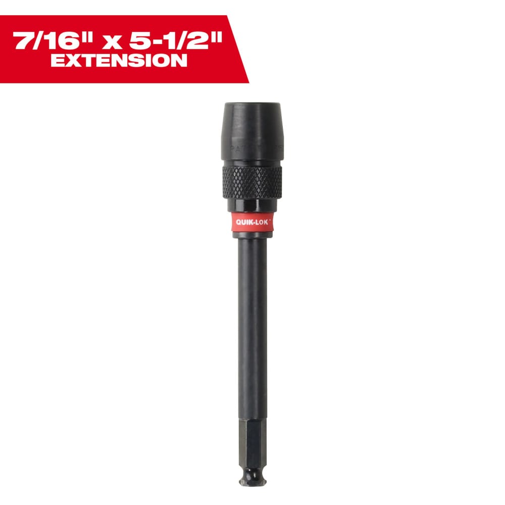 MILWAUKEE 48-28-1030 5-1/2" x 7/16" QUICK CHANGE EXTENSION