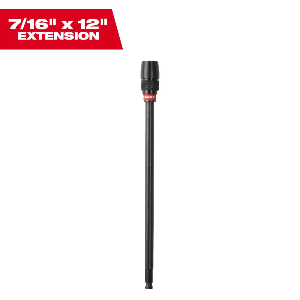 MILWAUKEE 48-28-1040 12" x 7/16" QUICK CHANGE EXTENSION
