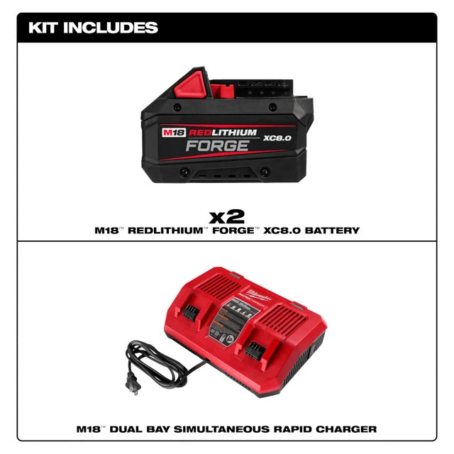 M18 REDLITHIUM FORGE XC8.0 Starter Kit