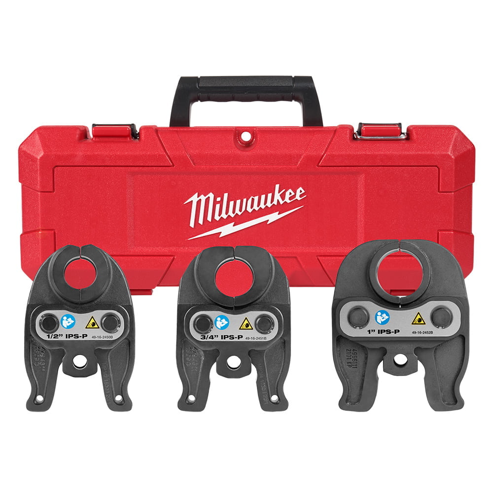 MILWAUKEE 49-16-2496 1/2"-1" IPS-P Press Jaw Kit For M12™ FORCELOGIC™ Press Tool