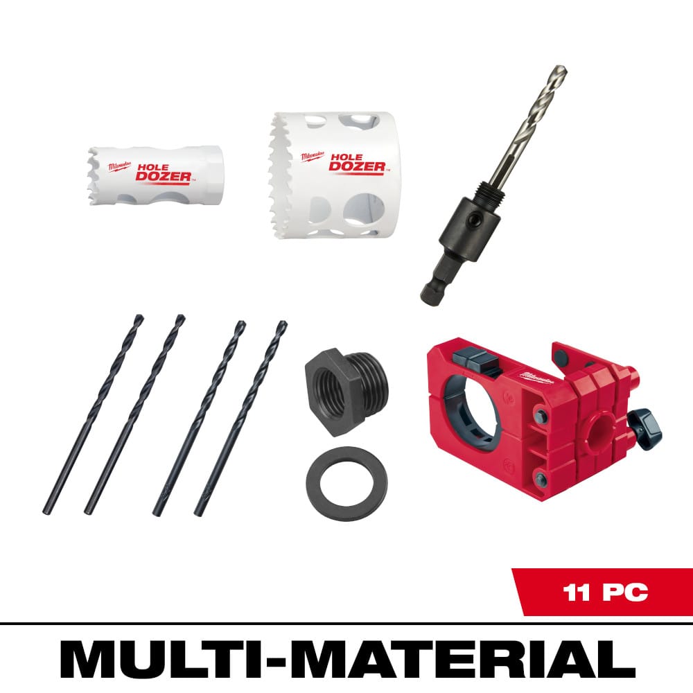 MILWAUKEE 49-22-4073 HOLE-DOZER DOOR LOCK INSTALLATION HOLESAW  KIT
