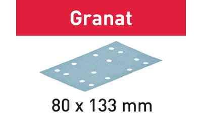 FESTOOL 497119 Grit Abrasives Granat STF 80x133 P80 GR/50