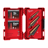 Cobalt Step Bit Kit (3PC)