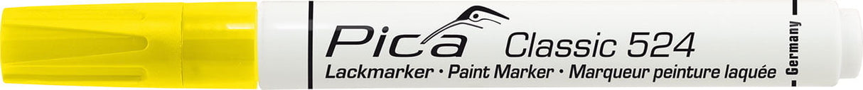 Pica 524/44 Paint-/Industry marker 2-4mm, Round tip, yellow