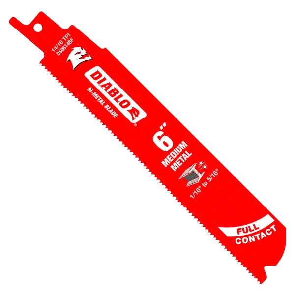 DIABLO DS0614BF5C 5PC SAWZAL BLADE 6"