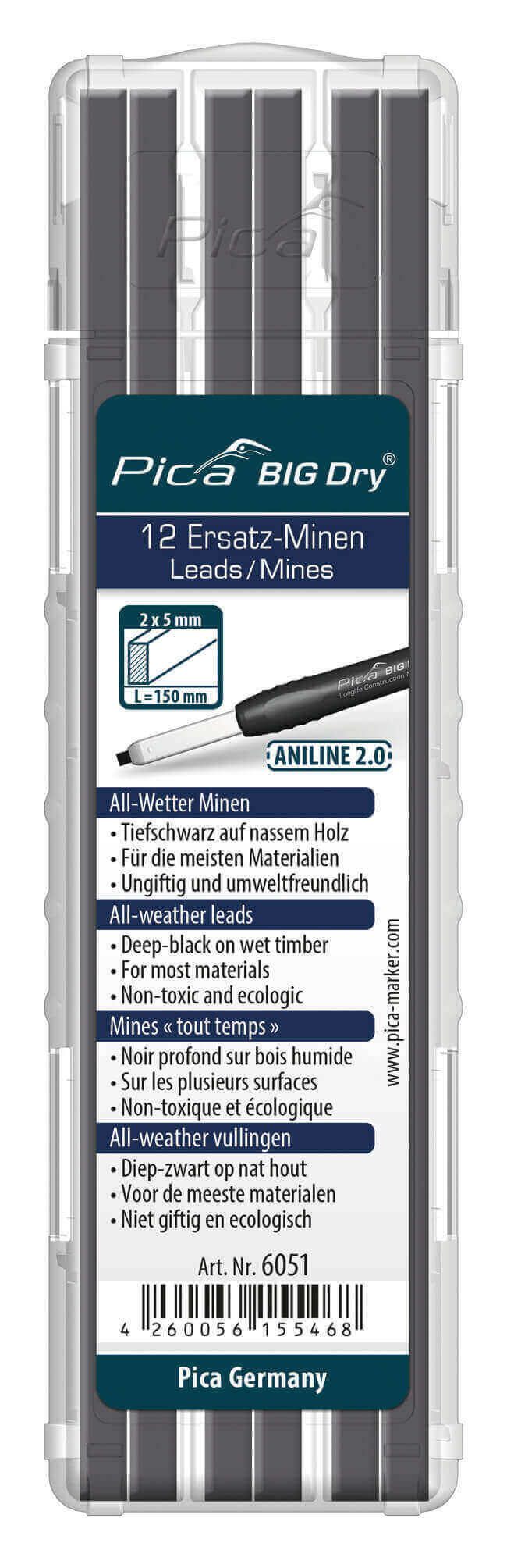 PICA 6051 BIG Dry Refill Leads