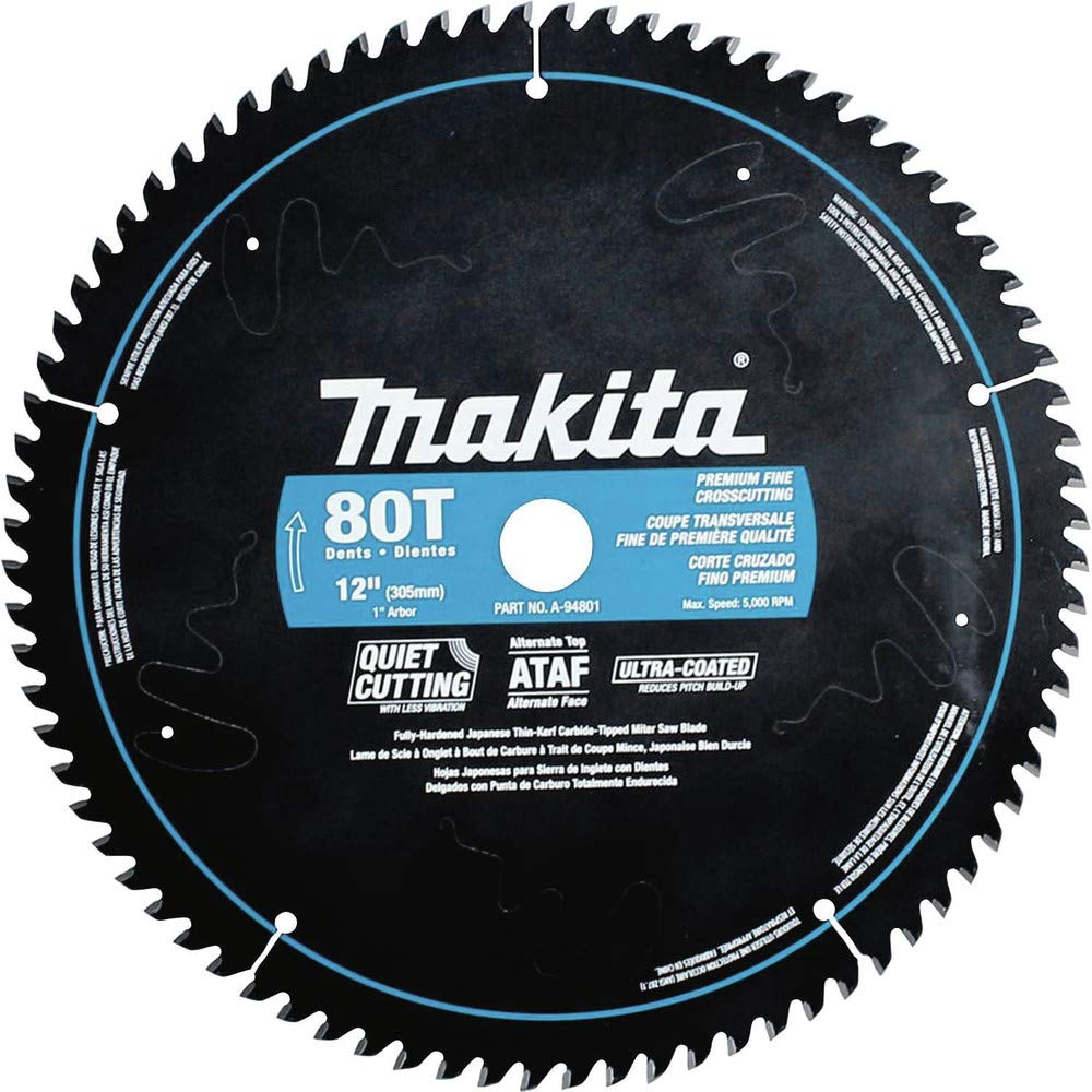 12-Inch 80 Tooth Ultra Coated Miter saw Blade