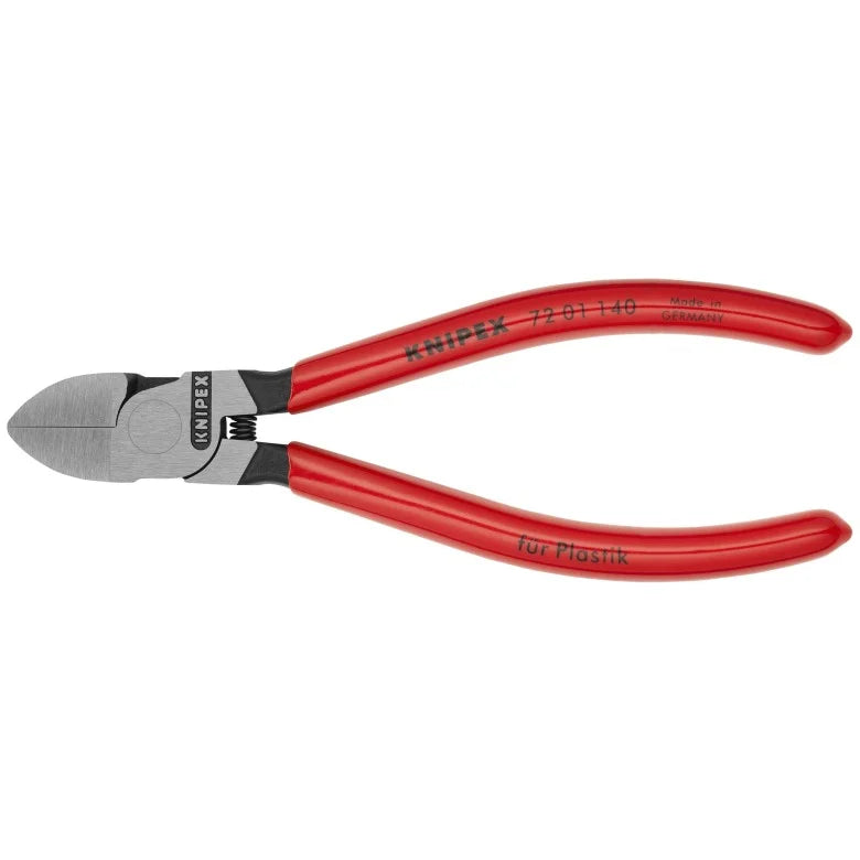 KNIPEX 72 01 140 DIAGONAL FLUSH CUTTERS