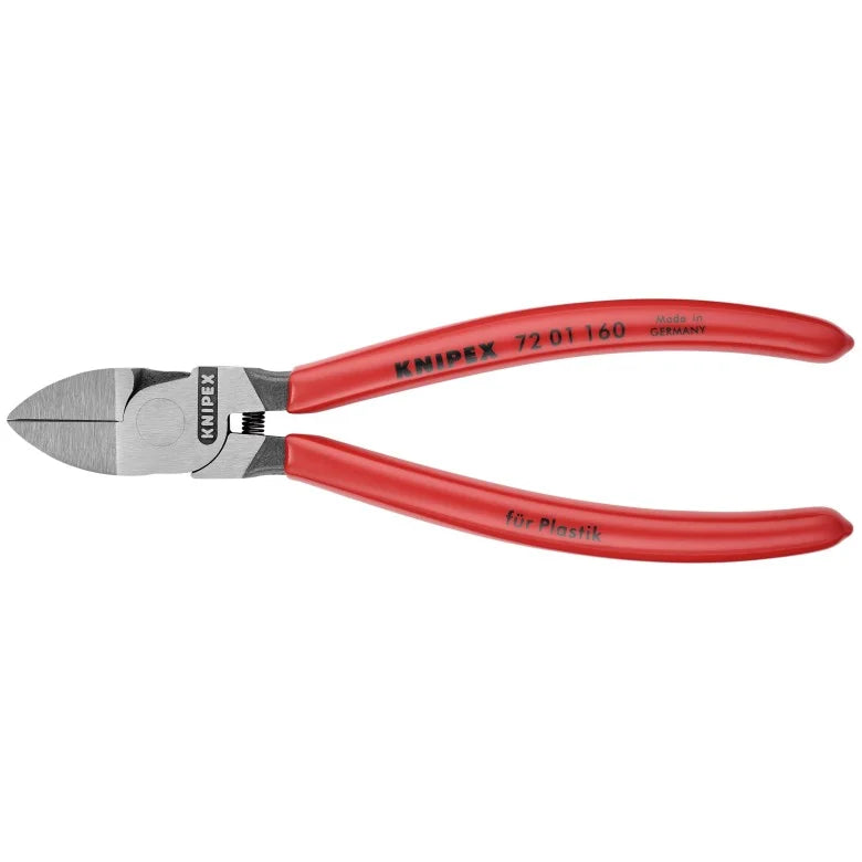 KNIPEX 72 01 160 6-1/4" Diagonal Flush Cutter for Plastics